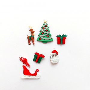 Decorative Buttons - Christmas Eve
